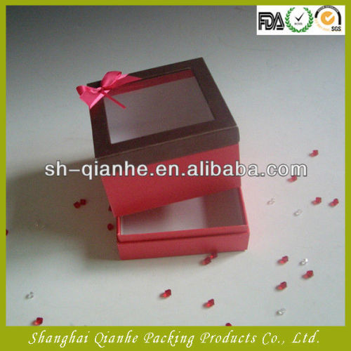 cute and mini paper gift box for decorative jewelry box, paper gift box