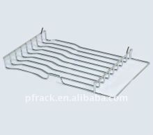 Hanging metal wine rack
