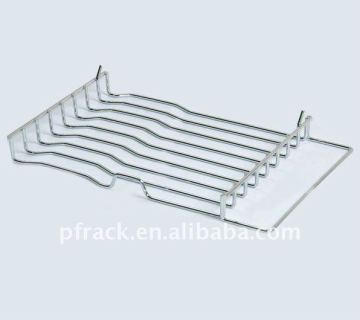 Hanging metal wine rack