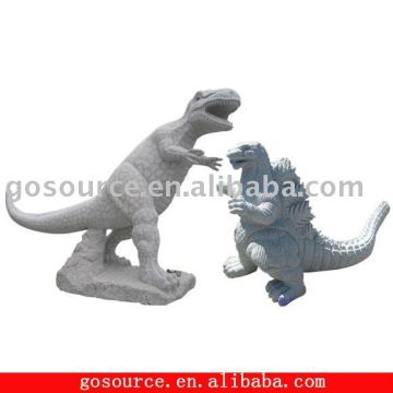 granite dinosaur statue