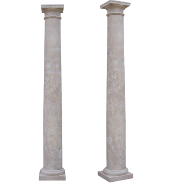 High quality garden decor sand/marble  stone column