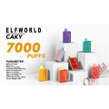 Elf World Caky 7000 Puffs Preço de atacado descartável