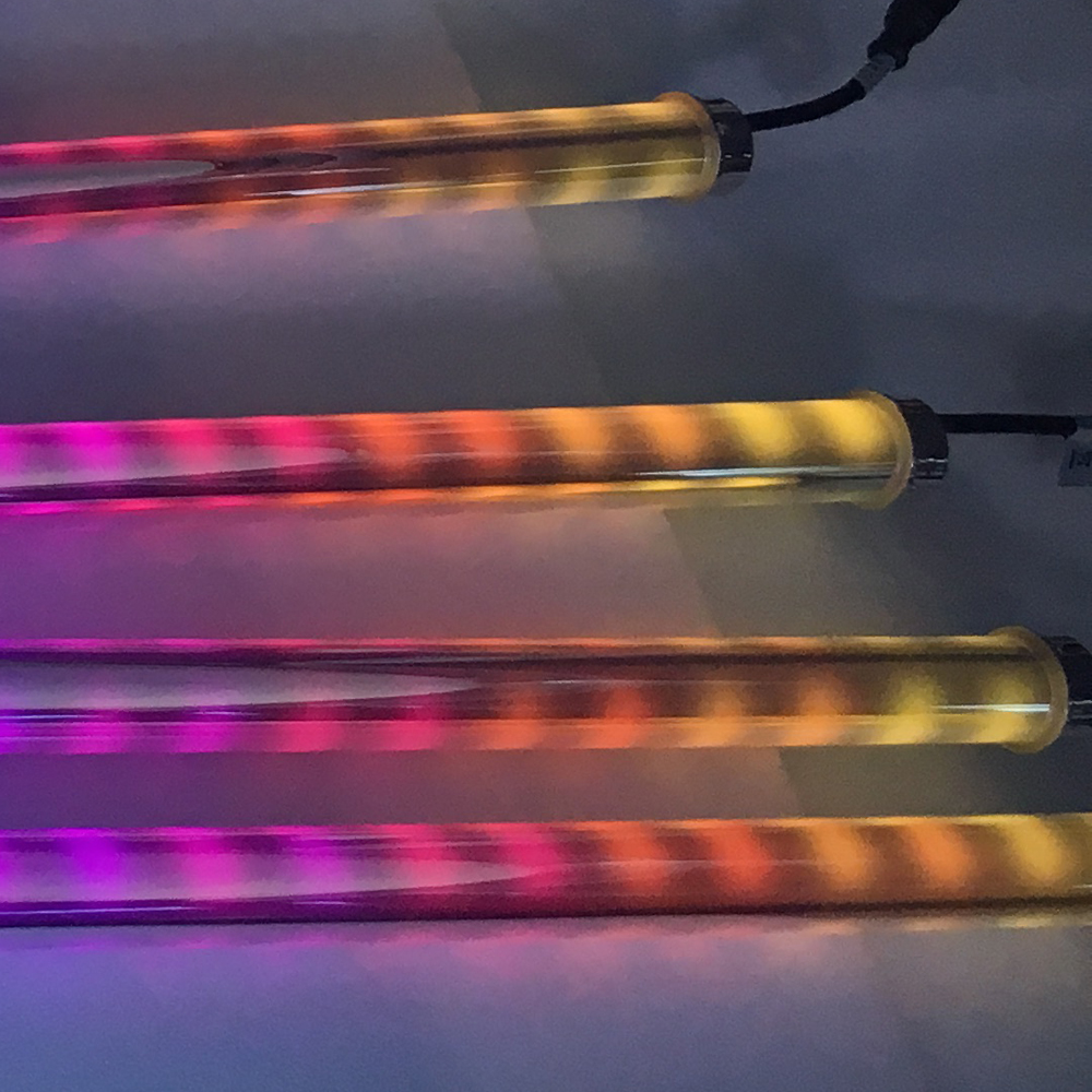 RGB LED pikseļu meteoru caurules gaisma naktsklubam