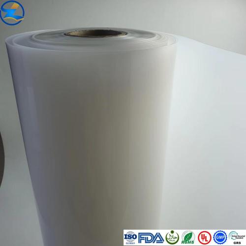 Glossy and Matte White Thermoforming PP Packing Films