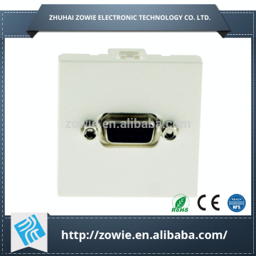 HDMI connectors wallplate,high quality single gang