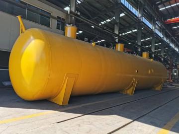 Stainless Steel Horizontal Storage Tank