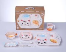 plastic jagsaw baby dinnerware set