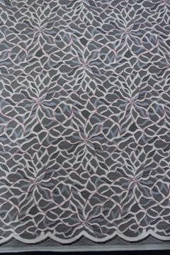 Nylon Cotton Polyester Cord Lace Fabric