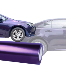 Venetian Purple Metallice Car Wrap