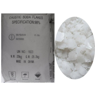 NAOH Caustic Soda Flakes Sodium Hydroxide 98%