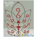 10" Large Wholesale Heart Pageant Crown