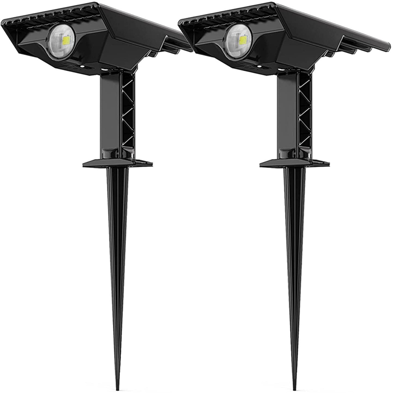 Solar Adjustable Led Wall Ground Spotlight Solar Adjustable Led Wall Ground Spotlight
