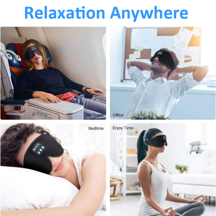 sleeping in headphones