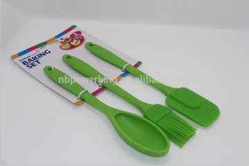 silicone baking brush set