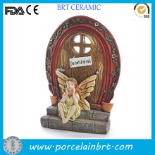 Novelty enchanted resin fairy door Garden Decoration