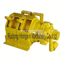 800KGS Double Drum,Piston Motor,Underground Mining Air Scraper Winch with Scraper Pan