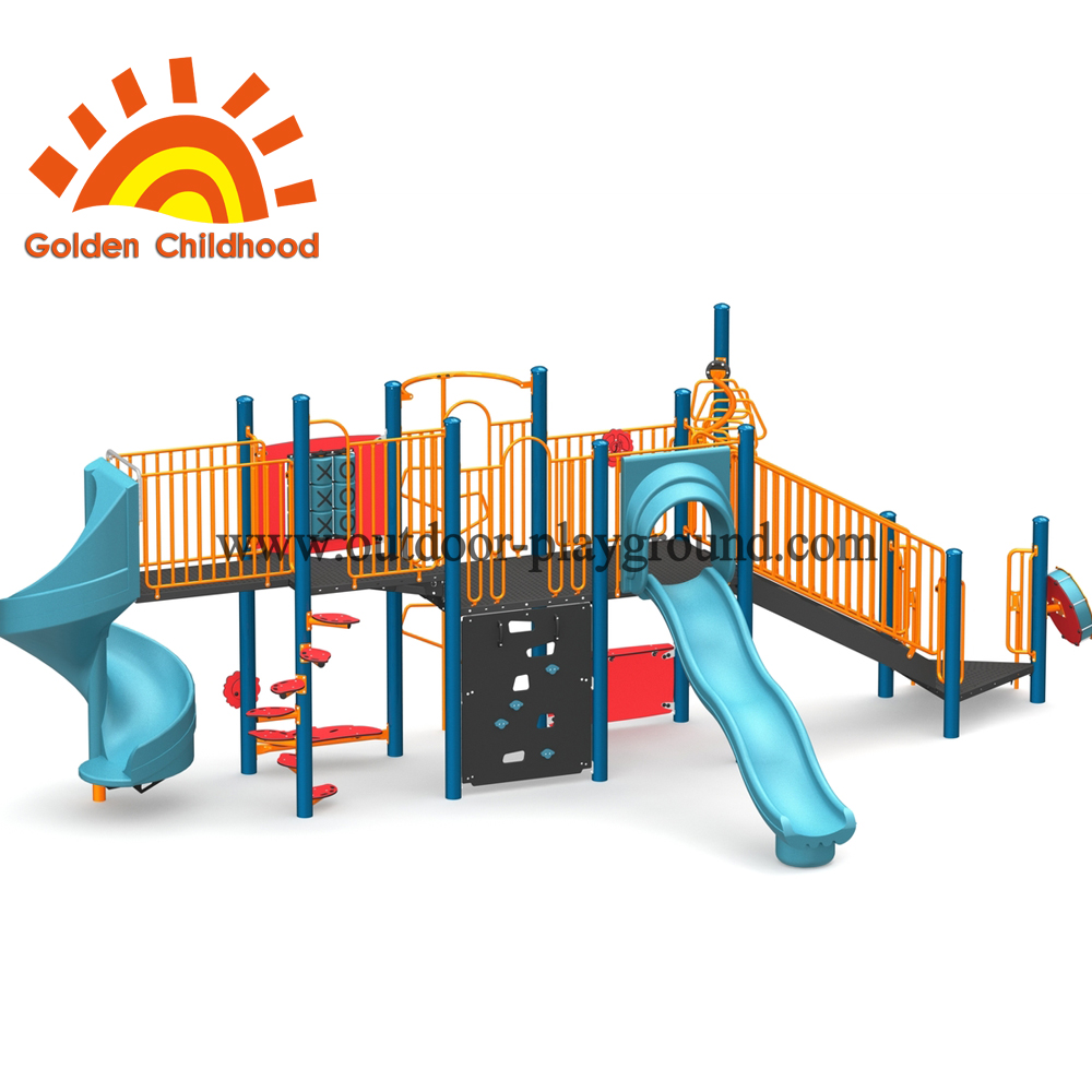 Simple Steel Slide Equipment For Children