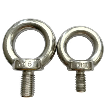 Preferential D-type shackle with nut
