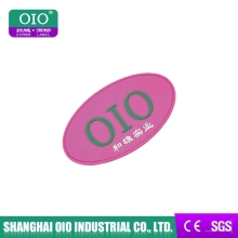 popularity in market of pvc label design logo for garment clothing & jeans