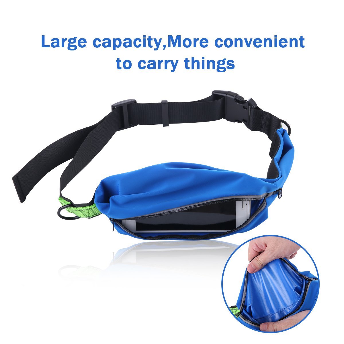 Hands-Free Running Dog Leash with Pounches