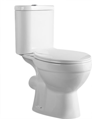 Klasyczna konstrukcja łazienkowa Ceramiczna umywalka dwuczęściowa Toilet