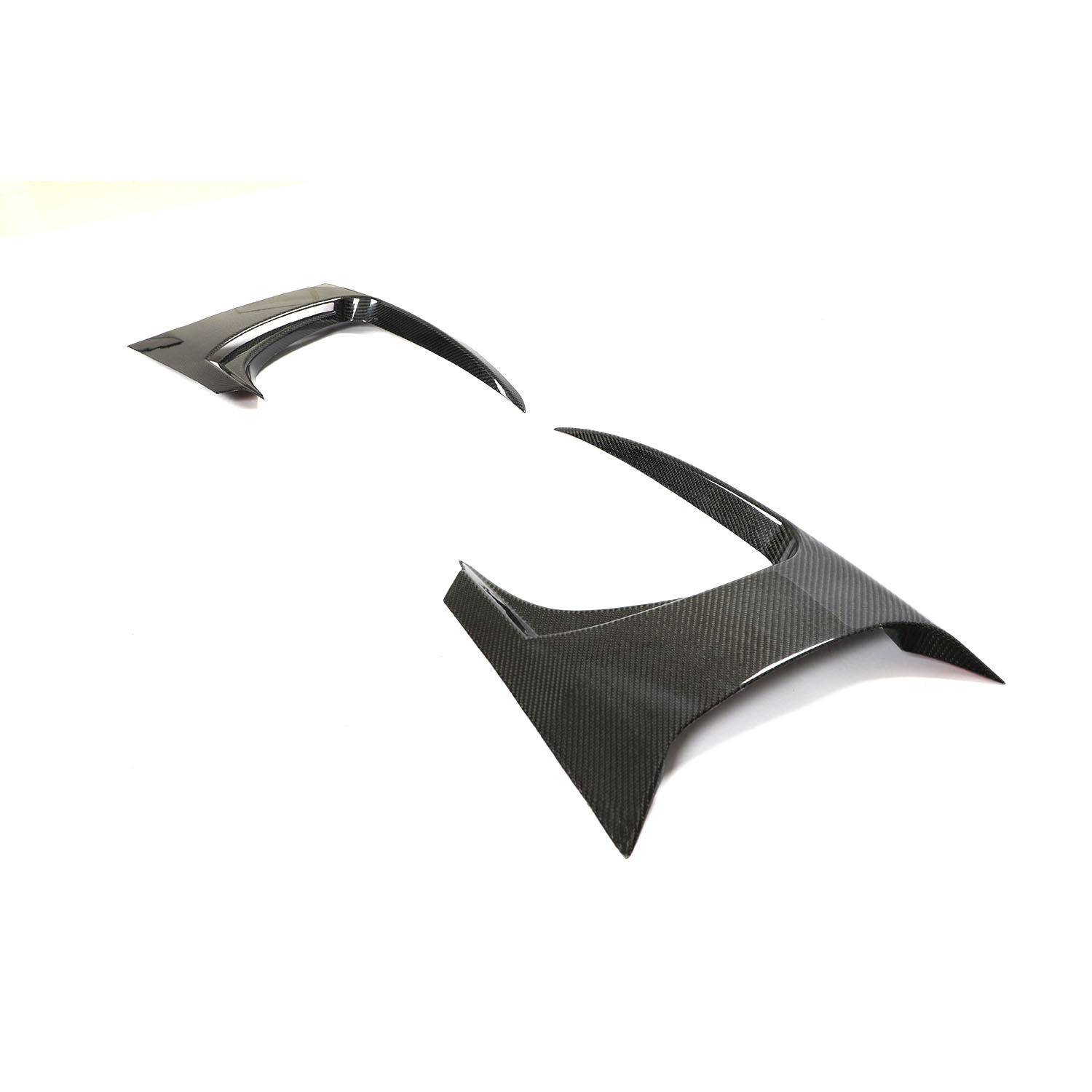 Carbon Fiber Front Bumper Vent for Jaguar F-Type Base Convertible 2-Door 2018-2019