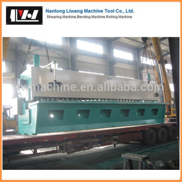 CE ISO approved plate shear machine,shear plate machine