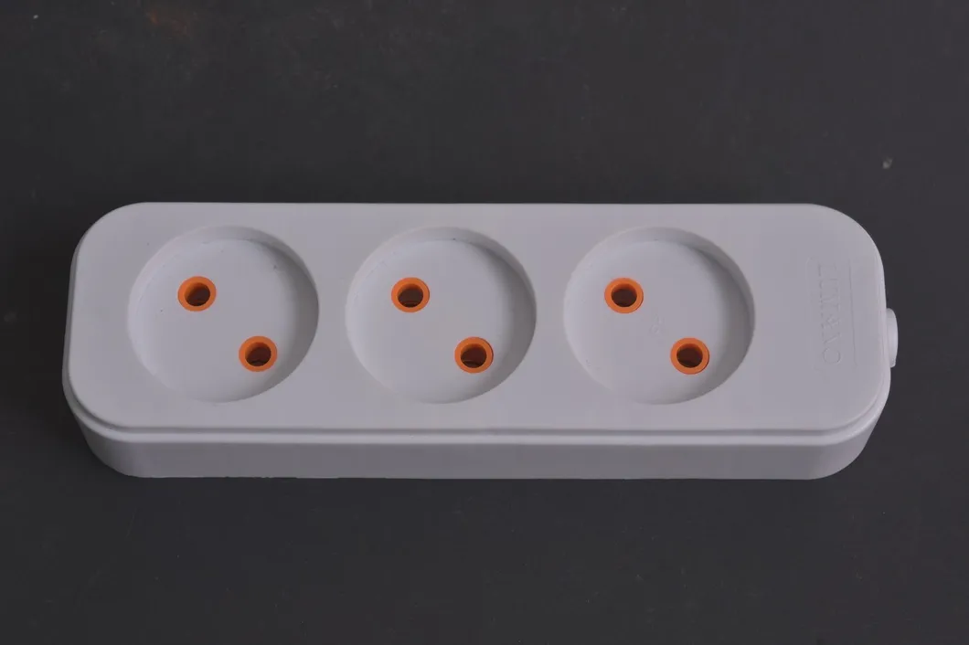 New Design 3 Gang Socket with 2USB Extension Socket