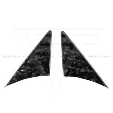 Forged Carbon Fiber Window Corner Triangles Trims for Toyota Supra A90 2019-2020