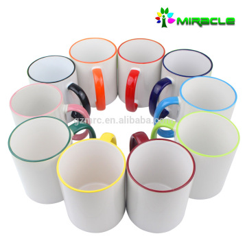 Heat Transfer sublimation Ceramic color coffee mug