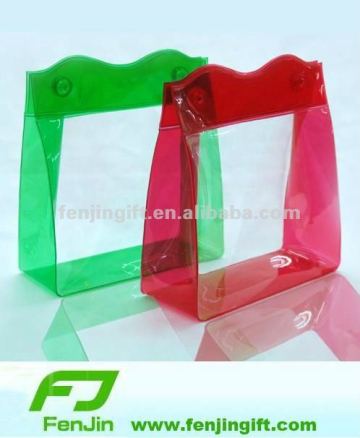 Pvc transparent clear plastic display bags