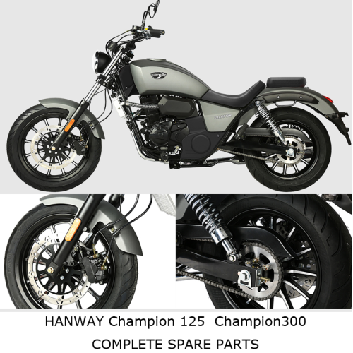 HANWAY Champion125 Champion300 Repuestos de moto completos