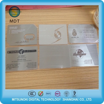 fast delivery metal business card