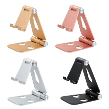 Portable Aluminum Foldable Phone Stand Adjustable Dock Cradle