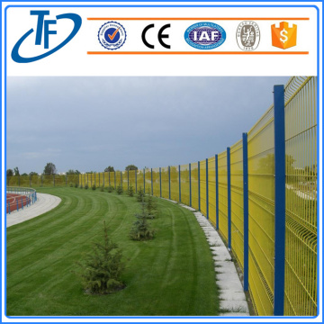 Height 1300mm Colourful Double Wire Fence