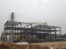 prefab Mobile Steel Structure Workshop Manufacture
