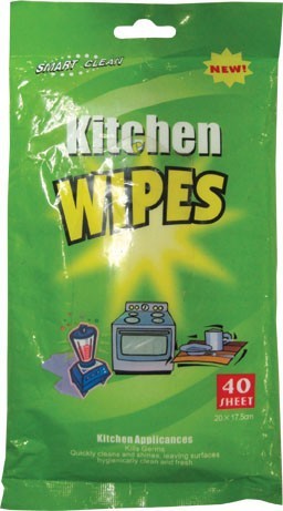 anti-oil dinning room and kitchen cleaning wipes