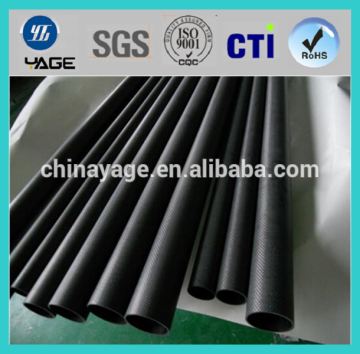 Light hollow carbon fiber tube 1000mm length