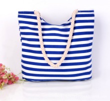 YRYB-0030,yiwu wholesale fashion canvas leisure women's stripe canvas multi-function large capacity mammy bag