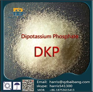 98% DKP, dipotassium fosfat untuk memfermentasi industri, harga yang kompetitif