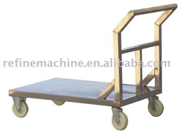 Stainless Steel Platform handcart/pickled vegetable platform handcart