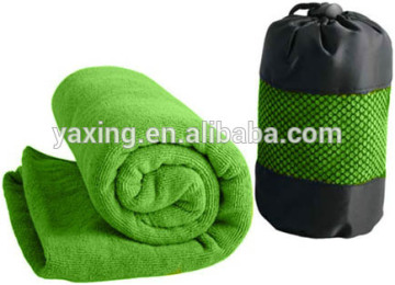 Microfiber towel embroidery sports towels