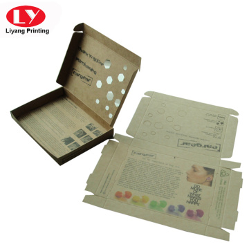 Foldable Brown Paper Shipping Box