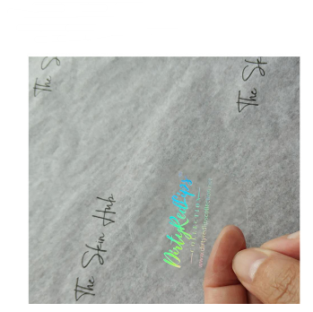 Disposable single-layer thank you plastic bags with logo for boutique