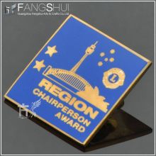 metal die struck/die cut/die casting lapel pin