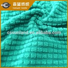 Jacquard polyester spandex polar fleece fabric