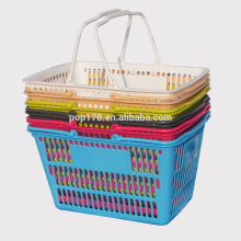 small plastic baskets with handle