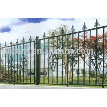 wrought iron fence, iron fence, fence