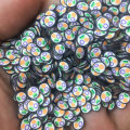 Fette di argilla polimerica rotonde sveglie di nuovo arrivo stile sushi 500 g / borsa Adesivi per unghie artistiche di moda 5 mm Abbastanza per nail art o melma fai da te