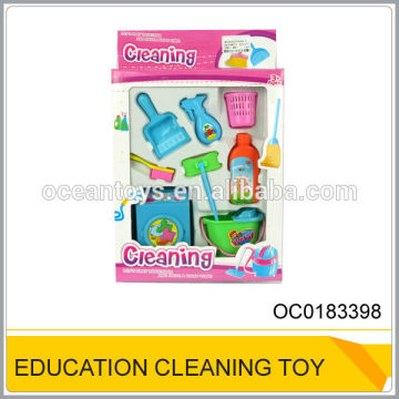 New mini plastic toy cleaning set Children play cleaning toys OC0183398